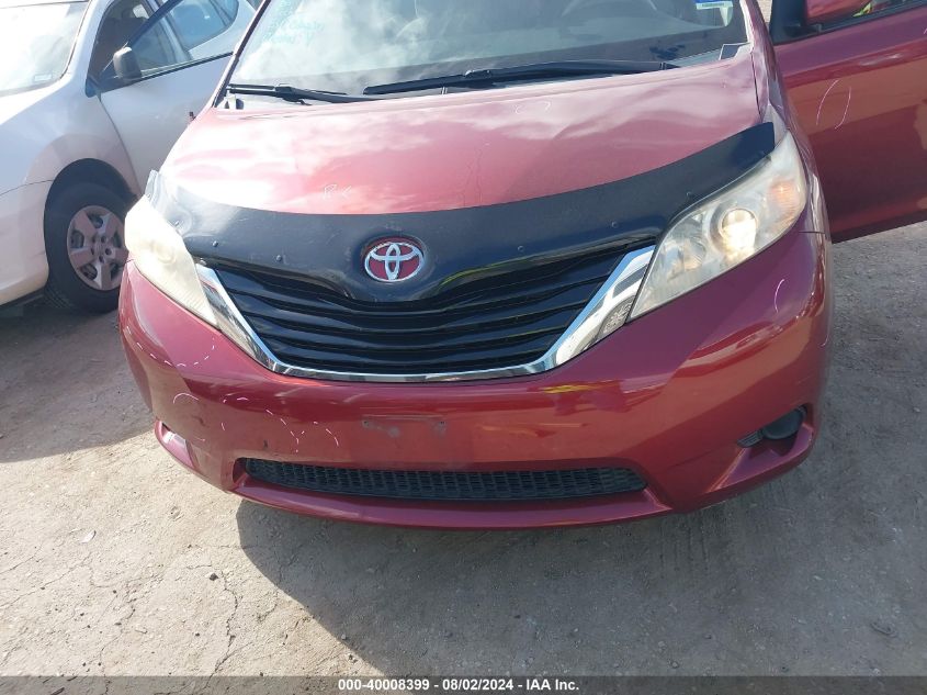 005TDKK3DCXBS0854 2011 Toyota Sienna Le