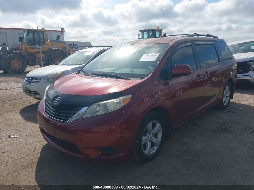 005TDKK3DCXBS0854 2011 Toyota Sienna Le