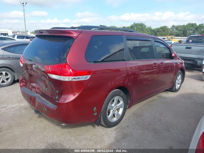 005TDKK3DCXBS0854 2011 Toyota Sienna Le