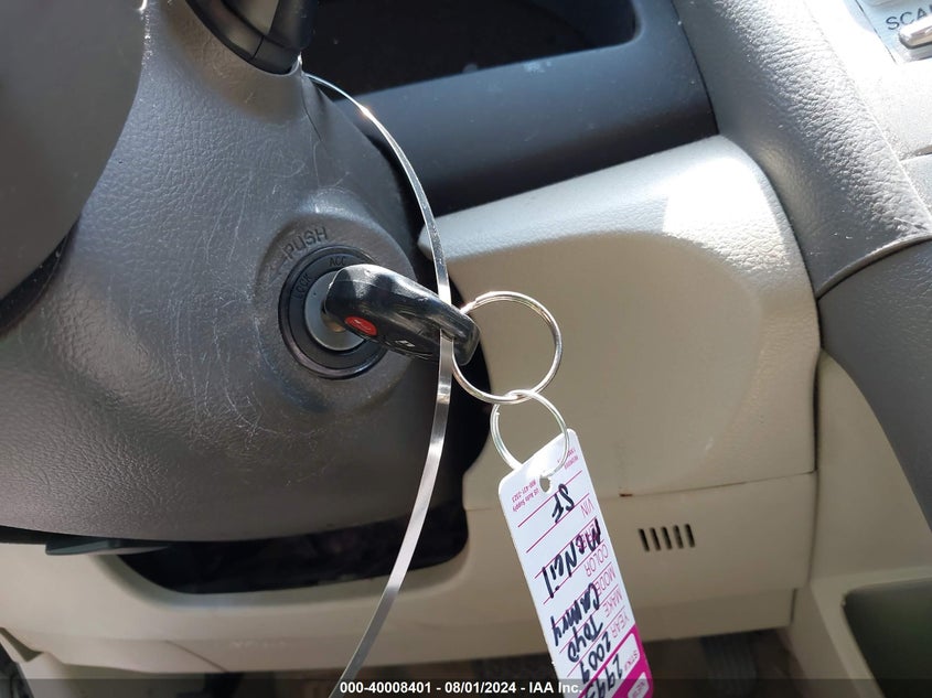 2009 Toyota Camry Le VIN: 4T1BE46KX9U887991 Lot: 40008401