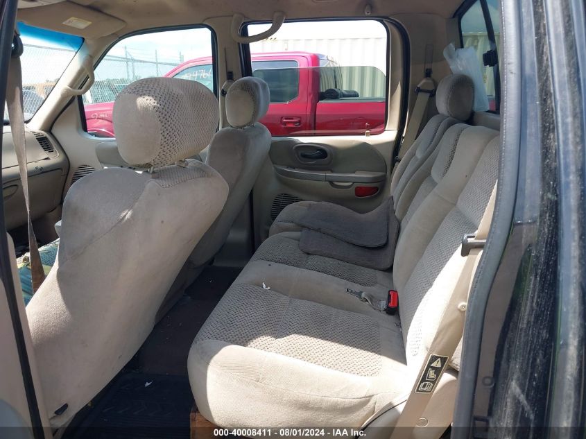 2001 Ford F-150 King Ranch Edition/Lariat/Xlt VIN: 1FTRW08L81KA07692 Lot: 40008411