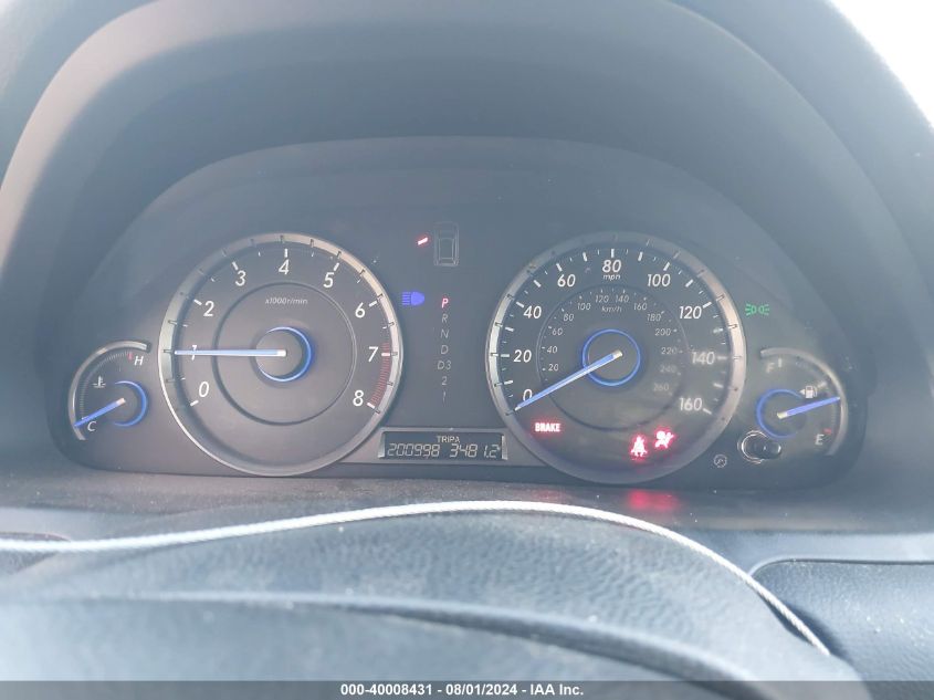 2012 Honda Crosstour Ex VIN: 5J6TF1H34CL001052 Lot: 40008431