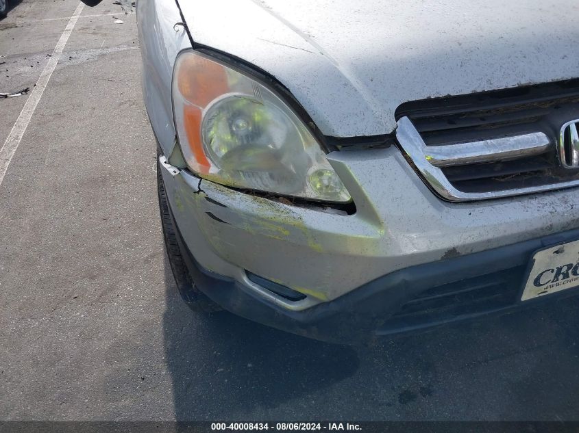 2003 Honda Cr-V Lx VIN: SHSRD78413U149141 Lot: 40008434