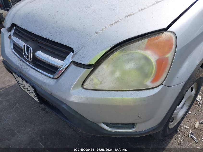 2003 Honda Cr-V Lx VIN: SHSRD78413U149141 Lot: 40008434