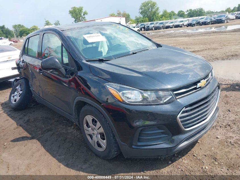 3GNCJKSBXHL284781 2017 CHEVROLET TRAX - Image 1