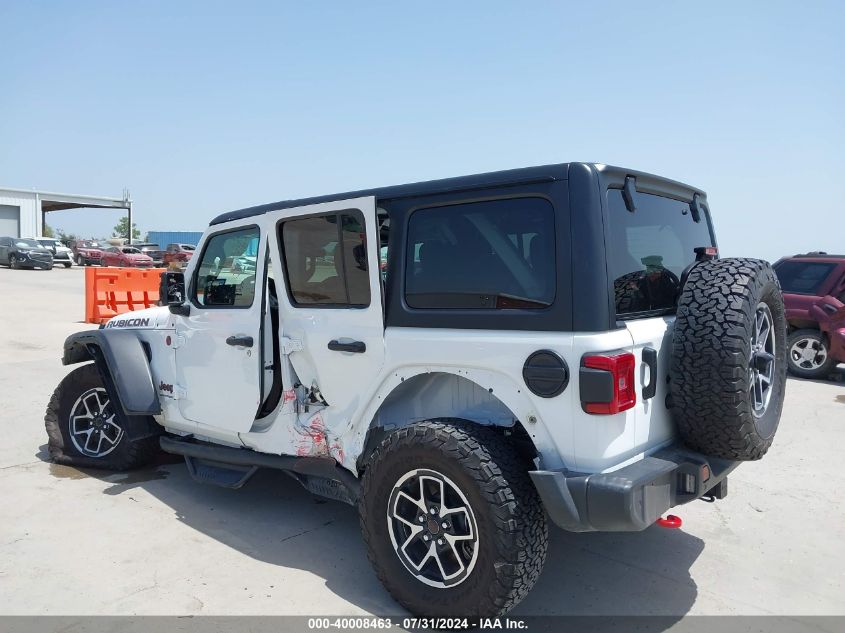 2024 Jeep Wrangler 4-Door Rubicon 4X4 VIN: 1C4PJXFG3RW251310 Lot: 40008463