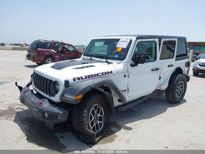 2024 Jeep Wrangler 4-Door Rubicon 4X4 VIN: 1C4PJXFG3RW251310 Lot: 40008463