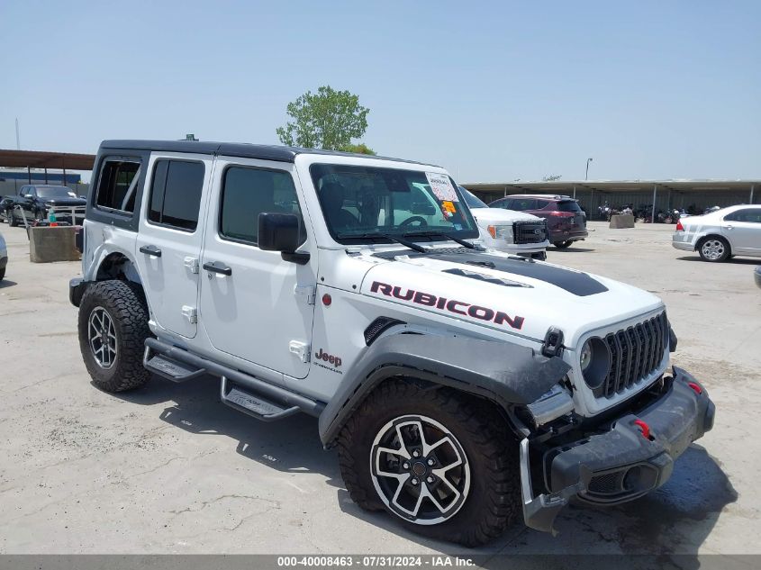 2024 Jeep Wrangler 4-Door Rubicon 4X4 VIN: 1C4PJXFG3RW251310 Lot: 40008463