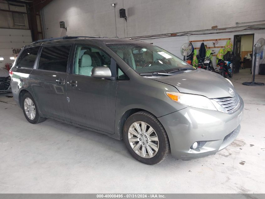 2011 Toyota Sienna Limited VIN: 5TDDK3DC5BS018253 Lot: 40008495