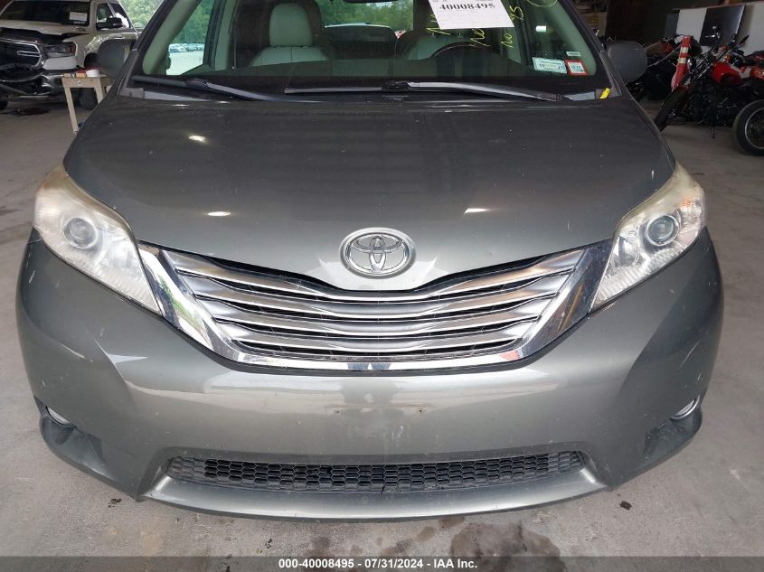 2011 Toyota Sienna Limited VIN: 5TDDK3DC5BS018253 Lot: 40008495