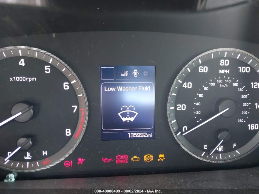 2016 Hyundai Sonata Se VIN: 5NPE24AF6GH344679 Lot: 40008499