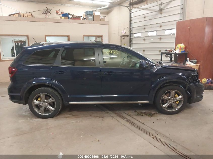 2017 Dodge Journey Crossroad Plus Awd VIN: 3C4PDDGG1HT565207 Lot: 40008506