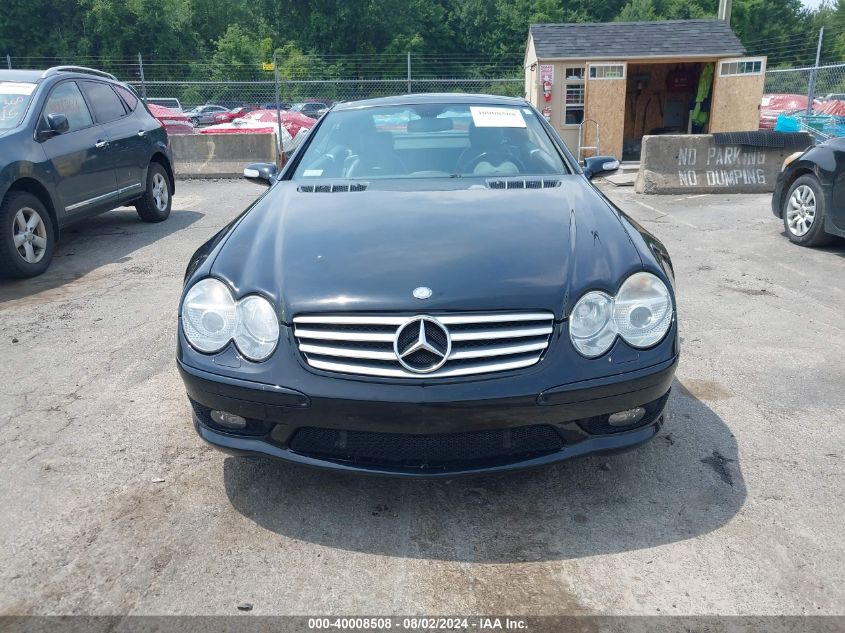 2006 Mercedes-Benz Sl 55 Amg VIN: WDBSK74F36F117277 Lot: 40008508