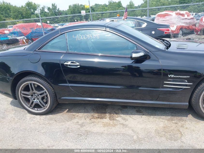 2006 Mercedes-Benz Sl 55 Amg VIN: WDBSK74F36F117277 Lot: 40008508