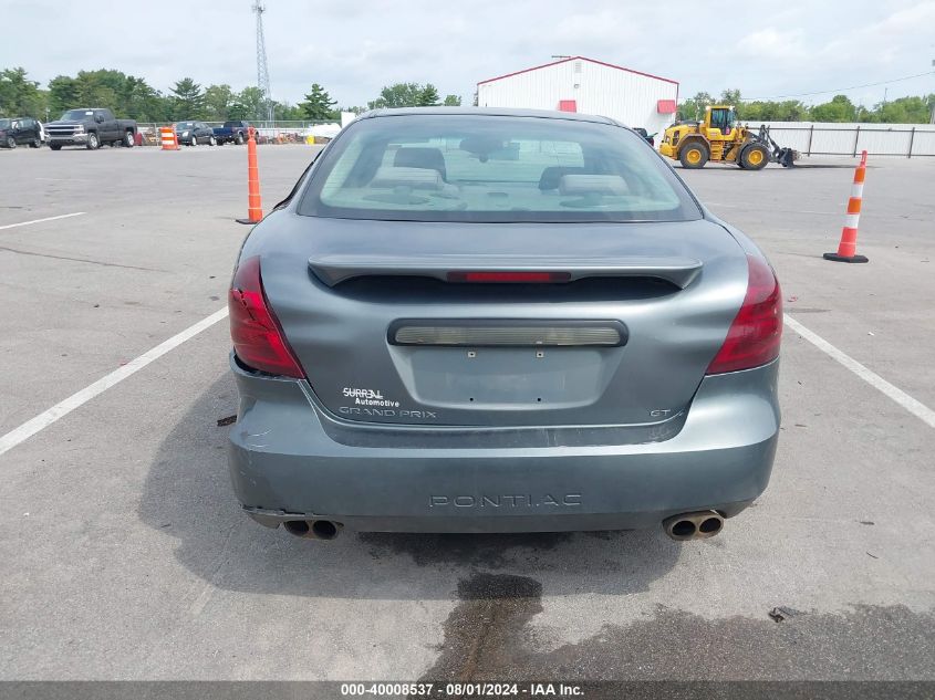 2005 Pontiac Grand Prix Gt VIN: 2G2WS522051200957 Lot: 40008537