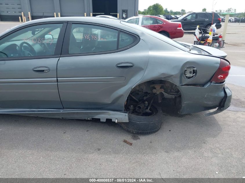 2005 Pontiac Grand Prix Gt VIN: 2G2WS522051200957 Lot: 40008537