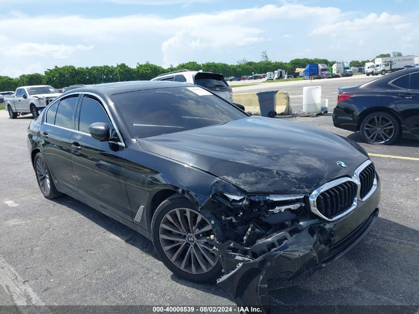 2021 BMW 530I xDrive VIN: WBA13BJ04MWX02294 Lot: 40008539