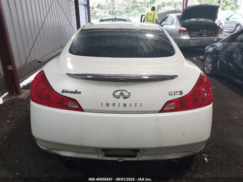 2011 Infiniti G37 Journey VIN: JN1CV6EK5BM210474 Lot: 40008547