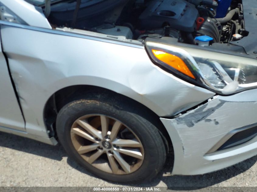 2017 Hyundai Sonata VIN: 5NPE24AF1HH521172 Lot: 40008550