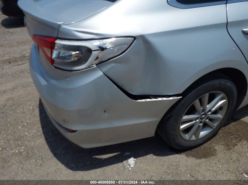 2017 Hyundai Sonata VIN: 5NPE24AF1HH521172 Lot: 40008550