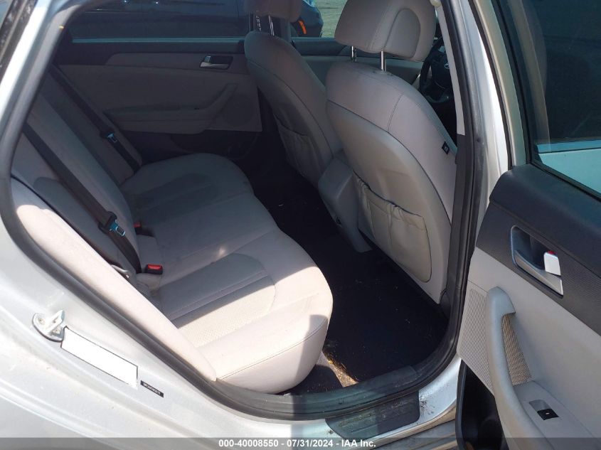 2017 Hyundai Sonata VIN: 5NPE24AF1HH521172 Lot: 40008550