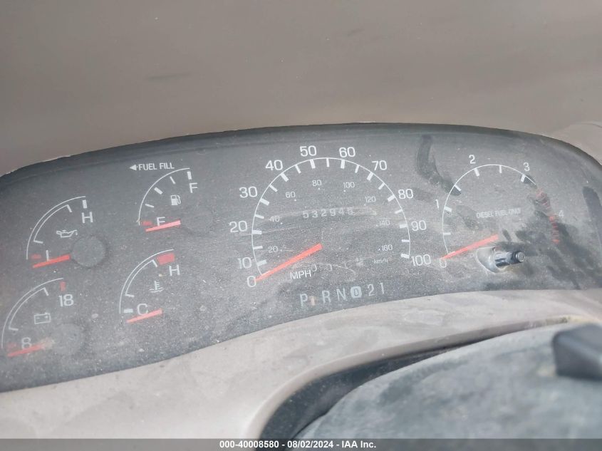 2000 Ford F-350 Lariat/Xl/Xlt VIN: 1FTSW31F3YEA65225 Lot: 40008580