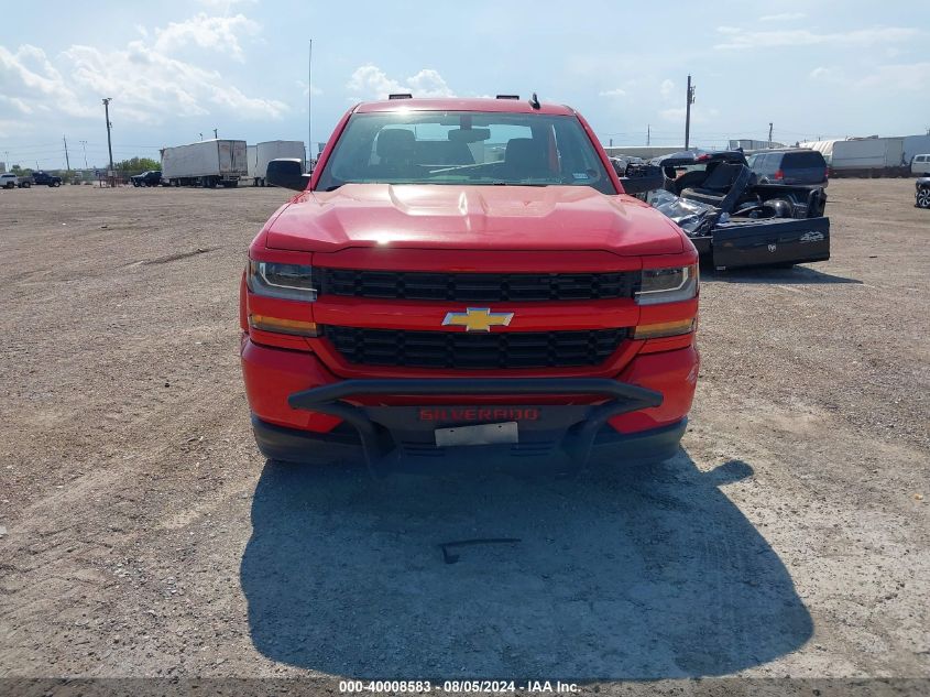 2018 Chevrolet Silverado 1500 Custom VIN: 1GCRCPEC5JZ321460 Lot: 40008583