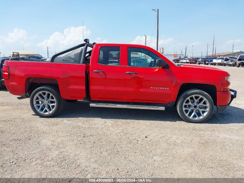 2018 Chevrolet Silverado 1500 Custom VIN: 1GCRCPEC5JZ321460 Lot: 40008583