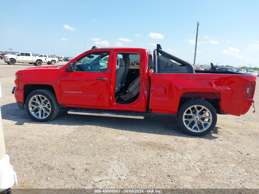 2018 Chevrolet Silverado 1500 Custom VIN: 1GCRCPEC5JZ321460 Lot: 40008583