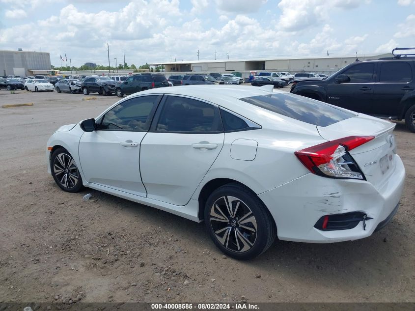 2018 Honda Civic Ex-L VIN: JHMFC1F77JX040319 Lot: 40008585