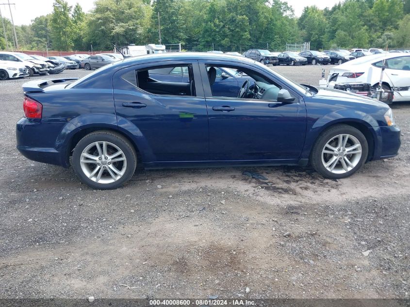 2014 Dodge Avenger Se VIN: 1C3CDZAG0EN139691 Lot: 40008600