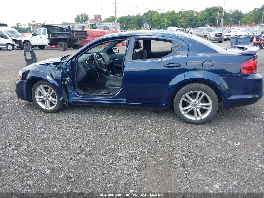 2014 Dodge Avenger Se VIN: 1C3CDZAG0EN139691 Lot: 40008600