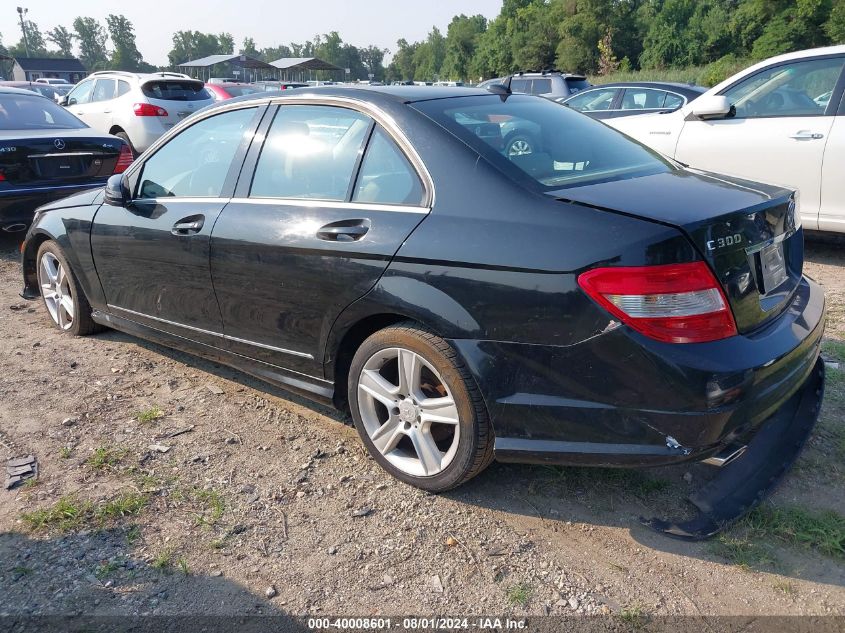 WDDGF8BB5AR111964 | 2010 MERCEDES-BENZ C 300