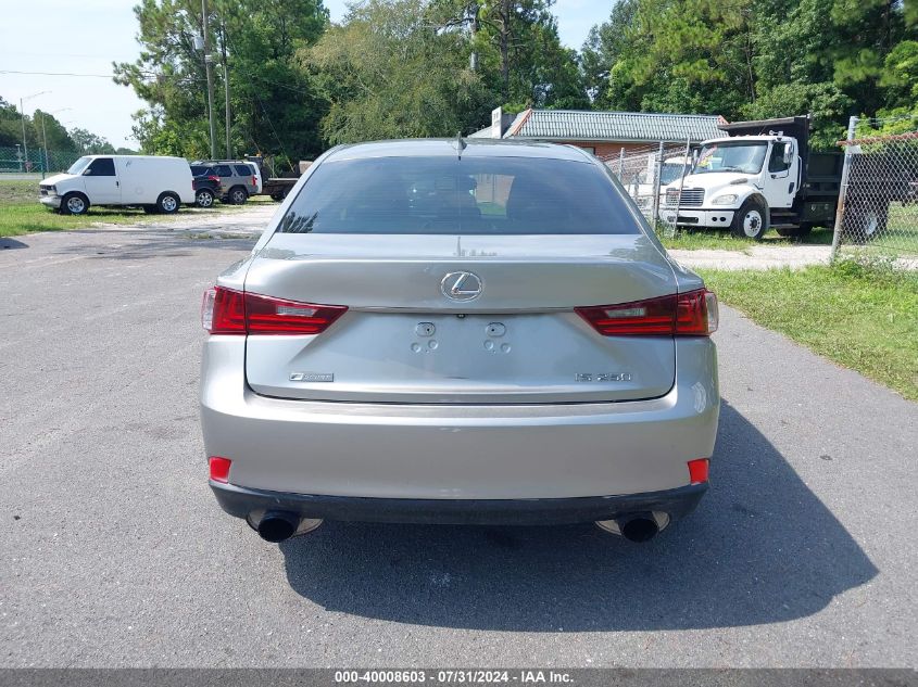 2015 Lexus Is 250 VIN: JTHBF1D2XF5064131 Lot: 40008603