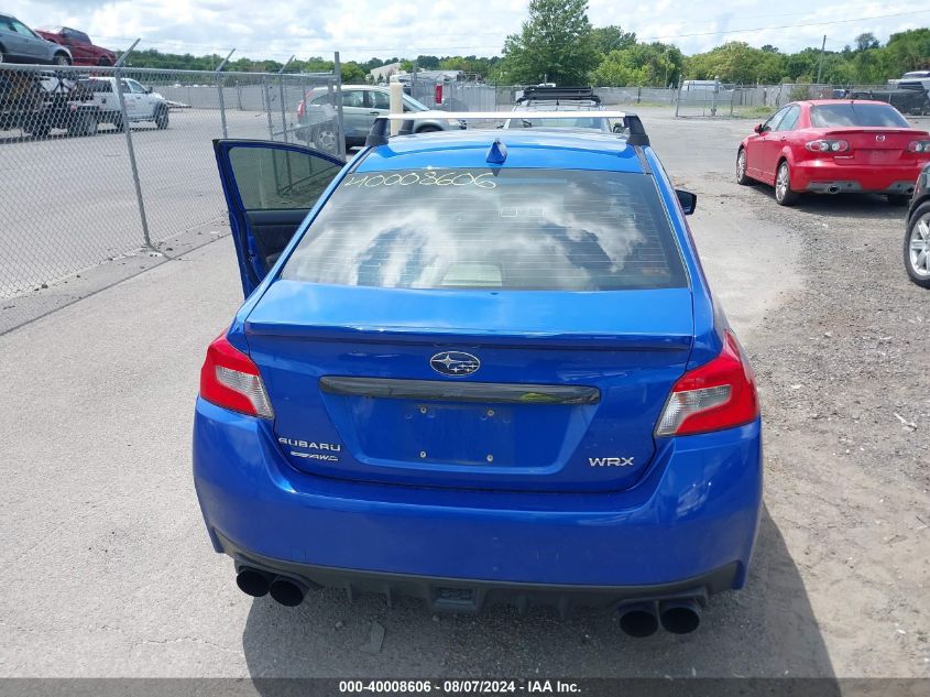 2018 Subaru Wrx Premium VIN: JF1VA1B6XJ9809034 Lot: 40008606