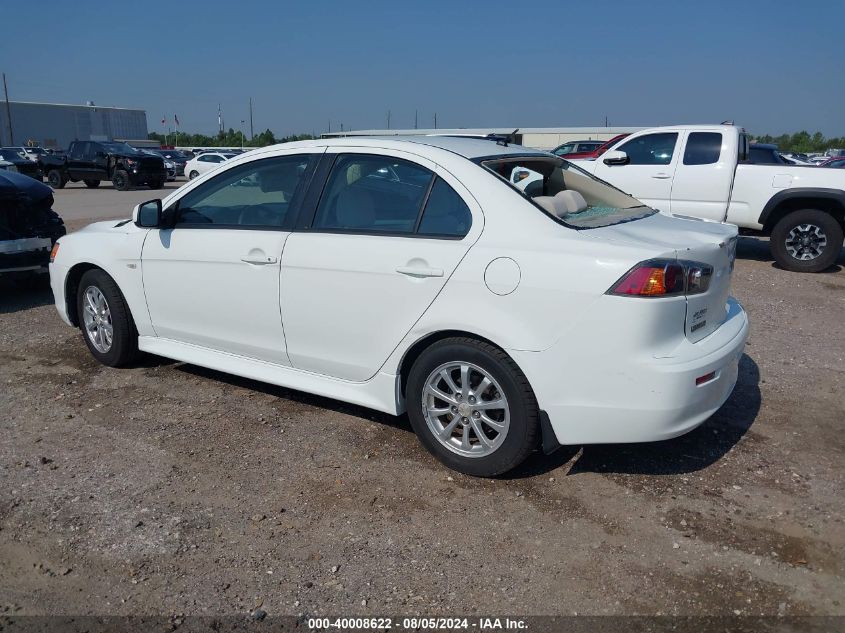 2013 Mitsubishi Lancer Es/Es Sport VIN: JA32U2FUXDU015315 Lot: 40008622