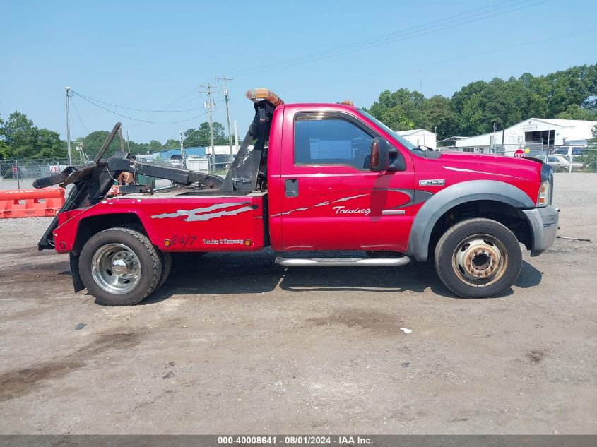 2006 Ford F450 Super Duty VIN: 1FDXF46P96EA19078 Lot: 40008641