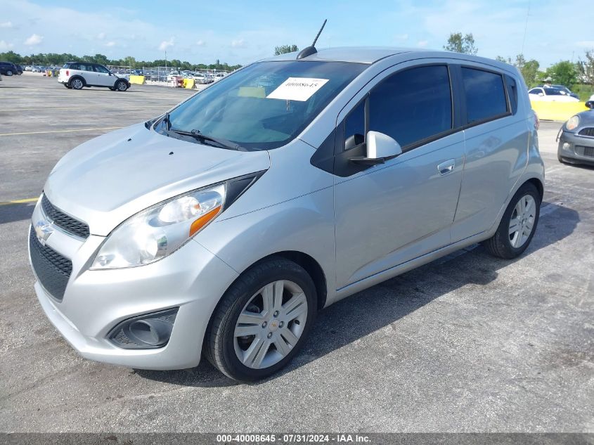 2015 Chevrolet Spark 1Lt Cvt VIN: KL8CD6S9XFC793906 Lot: 40008645