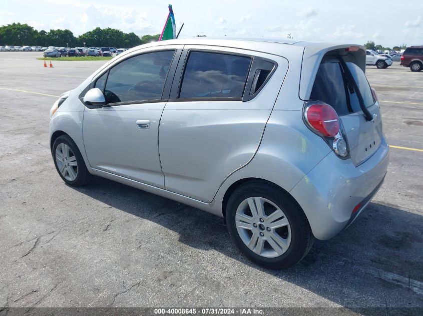 2015 Chevrolet Spark 1Lt Cvt VIN: KL8CD6S9XFC793906 Lot: 40008645