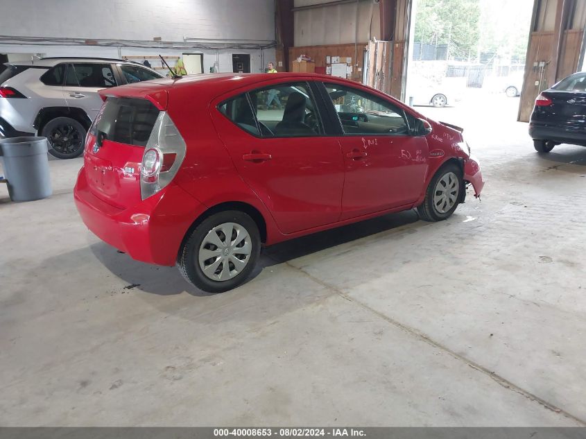 JTDKDTB36D1532570 2013 Toyota Prius C One