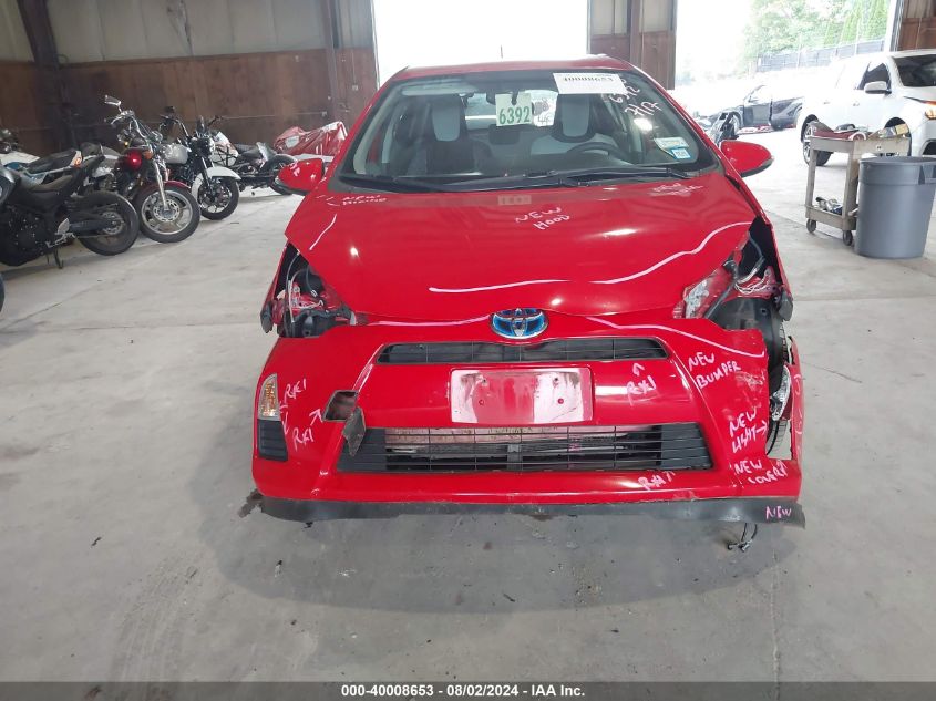 JTDKDTB36D1532570 2013 Toyota Prius C One