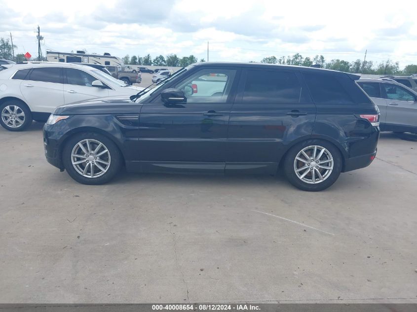 2017 Land Rover Range Rover Sport 3.0L V6 Turbocharged Diesel Se Td6 VIN: SALWG2FK5HA686304 Lot: 40008654