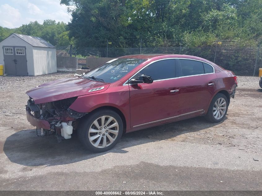 2016 Buick Lacrosse Leather VIN: 1G4GB5G30GF166818 Lot: 40008662