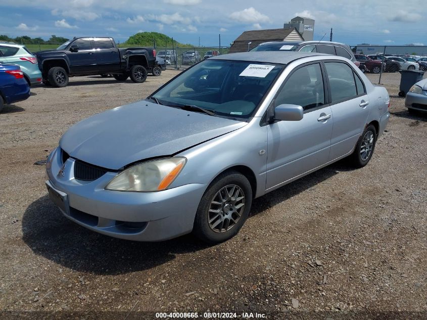 2005 Mitsubishi Lancer Es VIN: JA3AJ26E15U014004 Lot: 40008665