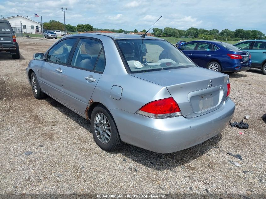 2005 Mitsubishi Lancer Es VIN: JA3AJ26E15U014004 Lot: 40008665