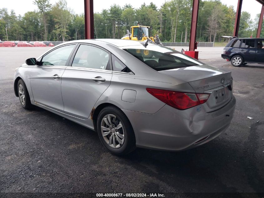 2011 Hyundai Sonata Gls VIN: 5NPEB4AC3BH070680 Lot: 40008677