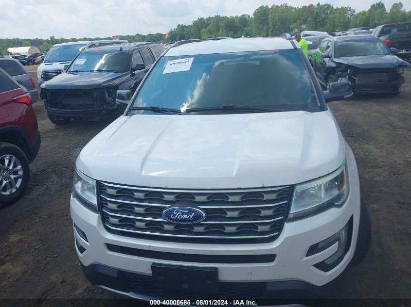 2016 Ford Explorer Xlt VIN: 1FM5K7D80GGB93790 Lot: 40008685
