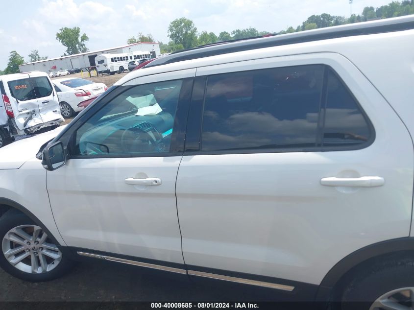 2016 Ford Explorer Xlt VIN: 1FM5K7D80GGB93790 Lot: 40008685