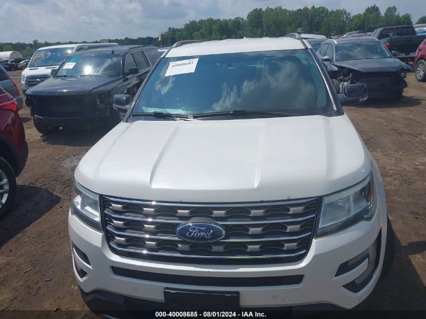 2016 Ford Explorer Xlt VIN: 1FM5K7D80GGB93790 Lot: 40008685
