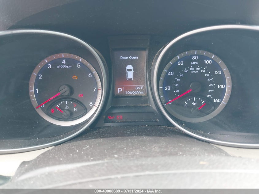 2013 Hyundai Santa Fe Gls VIN: KM8SN4HFXDU025993 Lot: 40008689